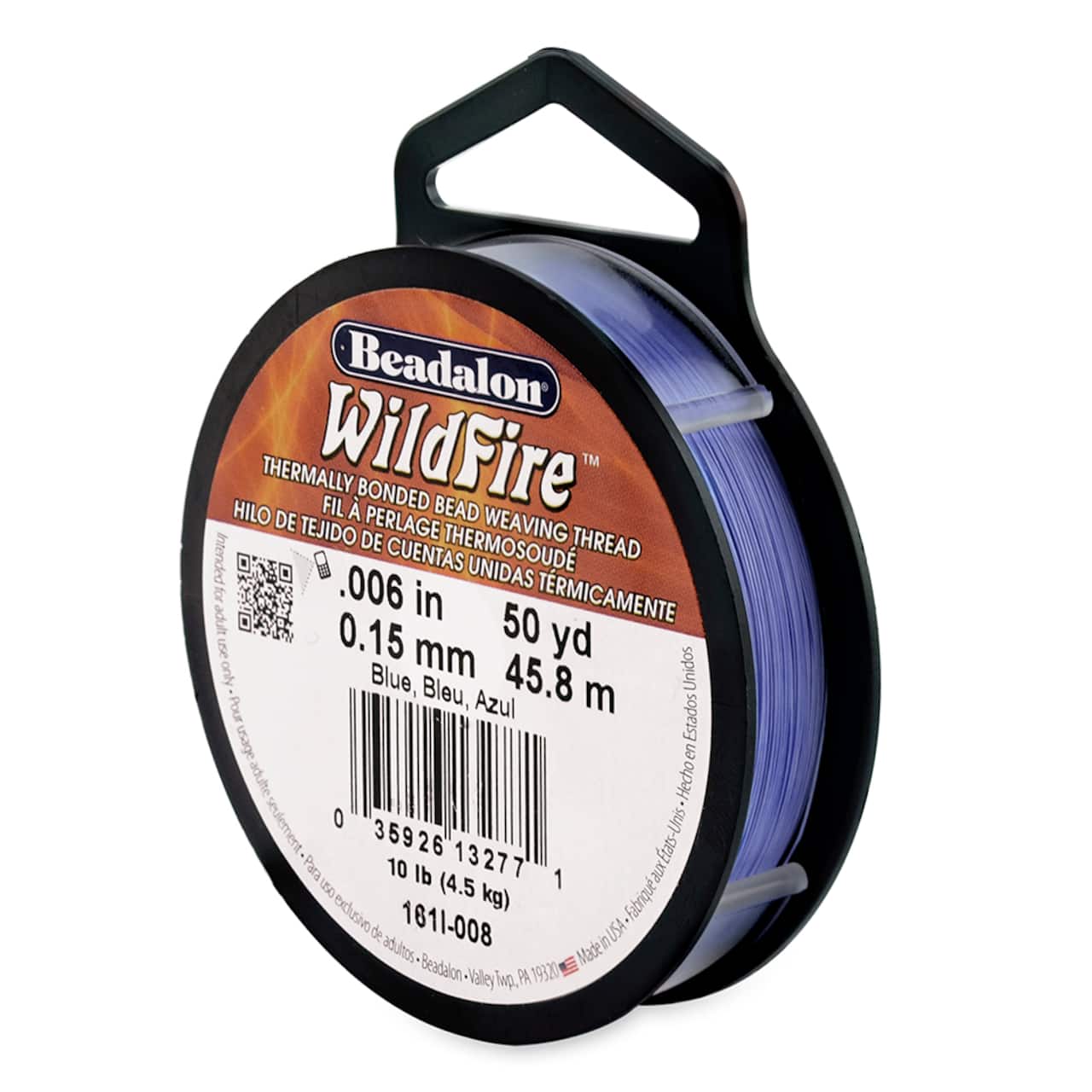 Beadalon® Wildfire™ 0.15mm Bead Weaving Thread, 50yd.